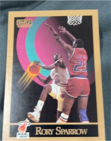 1990-91 SkyBox #152 Rory Sparrow Miami Heat — front
