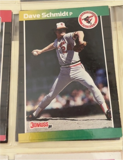 1989 Donruss #215 Dave Schmidt — front