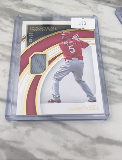 2022 Panini Immaculate #4 Albert Pujols — front