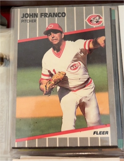 1989 Fleer #162 John Franco — front