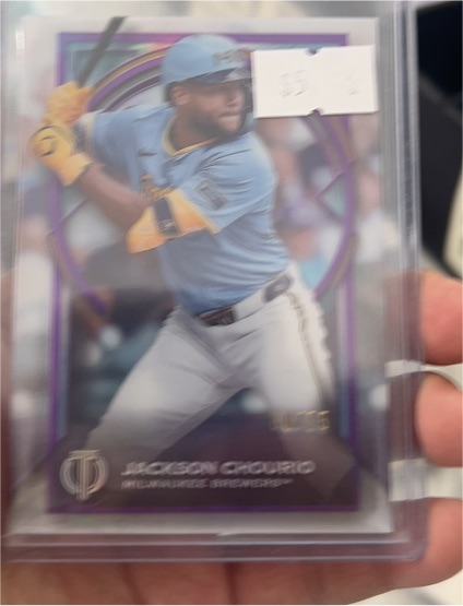 2026 Topps Tribute #68 Jackson Chourio — front
