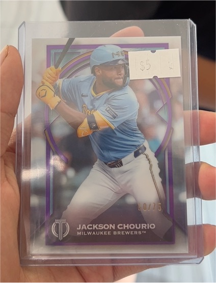 2026 Topps Tribute #68 Jackson Chourio — front