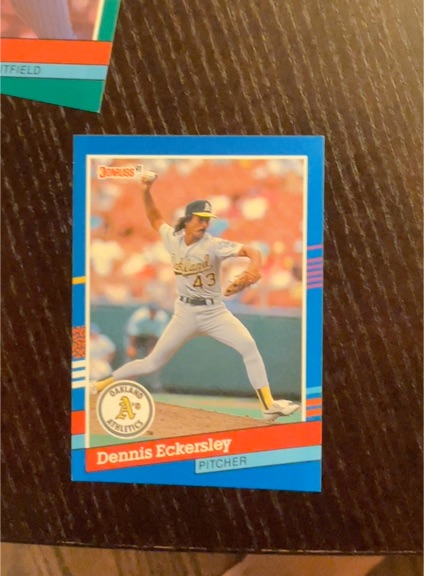 1991 Donruss #270 Dennis Eckersley — front