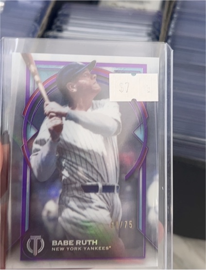 2026 Topps Tribute #3 Babe Ruth — front
