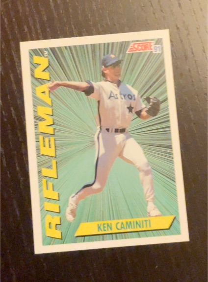 1991 Score #415 Ken Caminiti Rifleman — front