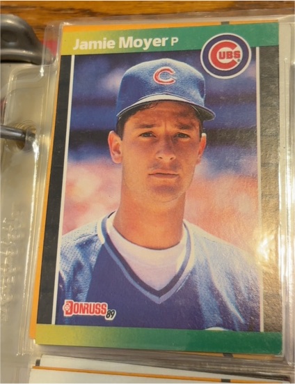 1989 Donruss #157 Jamie Moyer Chicago Cubs — front