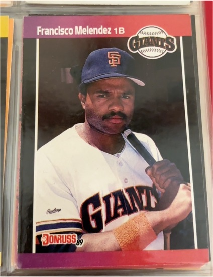 1989 Donruss #611 Francisco Melendez — front