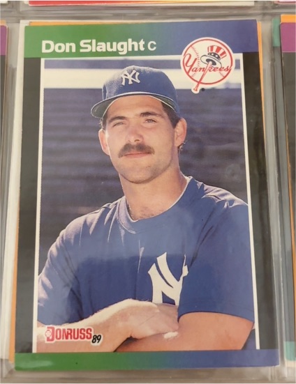 1989 Donruss #190 Don Slaught — front