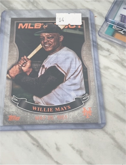 2016 Topps MLB Debut #MLBD-22 Willie Mays — front