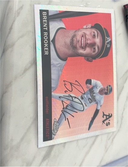 2025 Topps Chrome Platinum #82 Brent Rooker — front