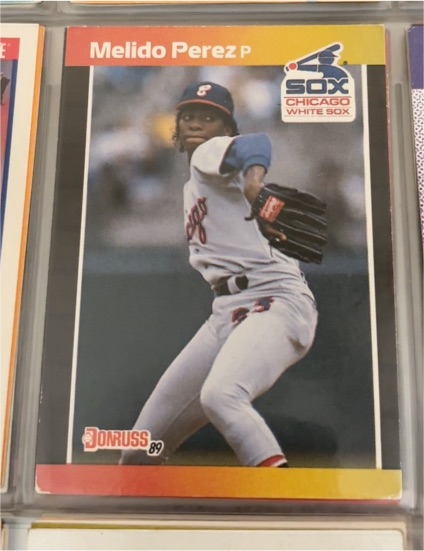 1989 Donruss #58 Melido Perez — front