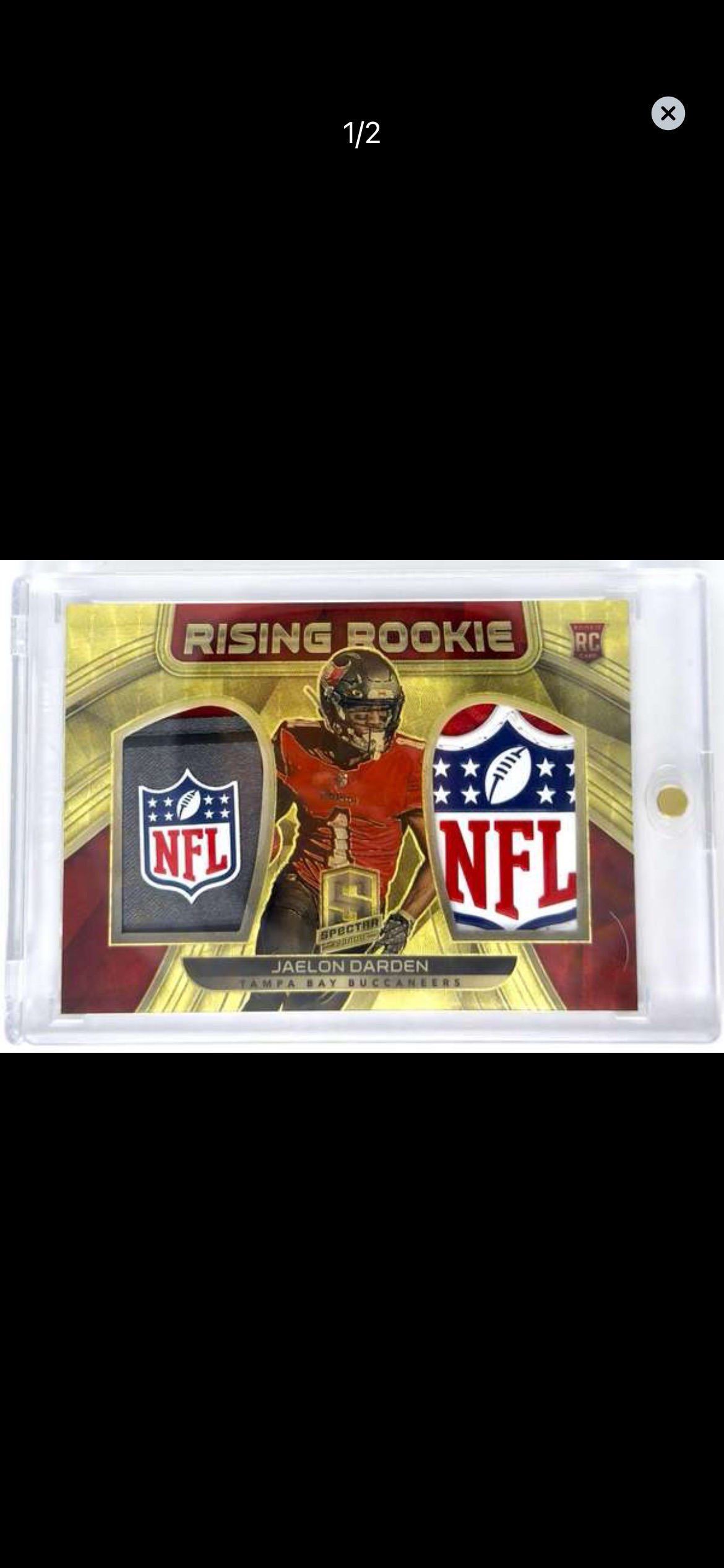 2021 Panini Spectra #RRM-JD Jaelon Darden — front