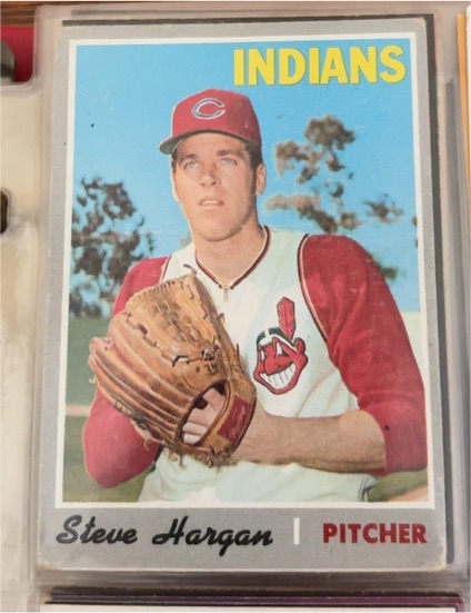1970 Topps #136 Steve Hargan — front