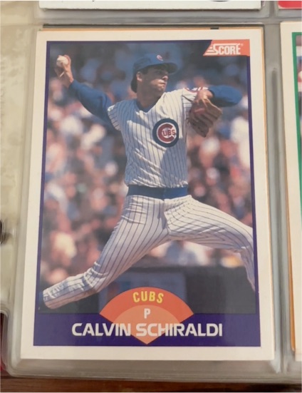 1989 Score #321 Calvin Schiraldi — front
