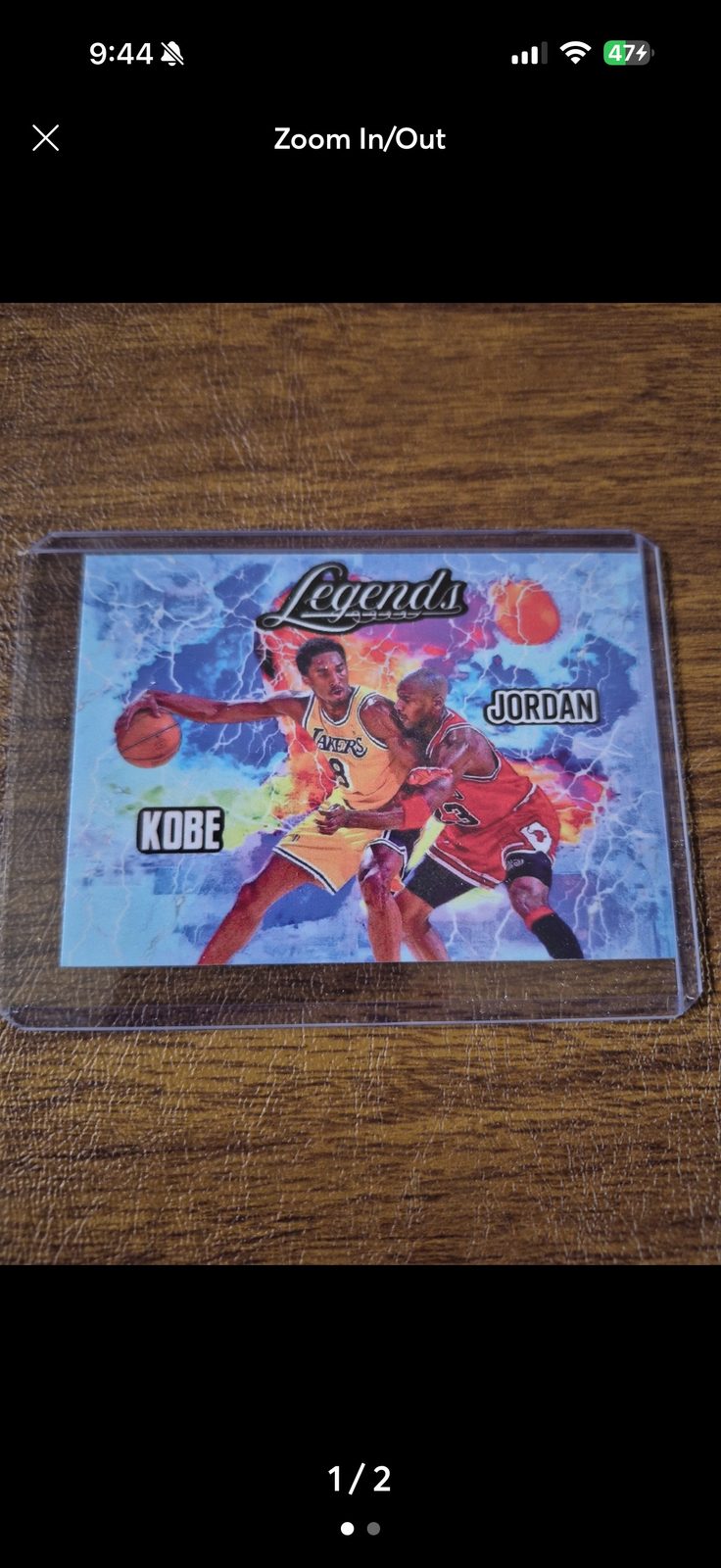 2023 Legends of the Game #8/23 Kobe Bryant vs Michael Jordan — front