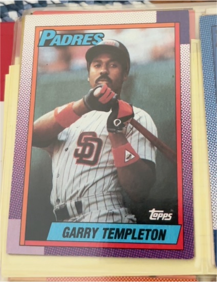 1990 Topps #481 Garry Templeton — front