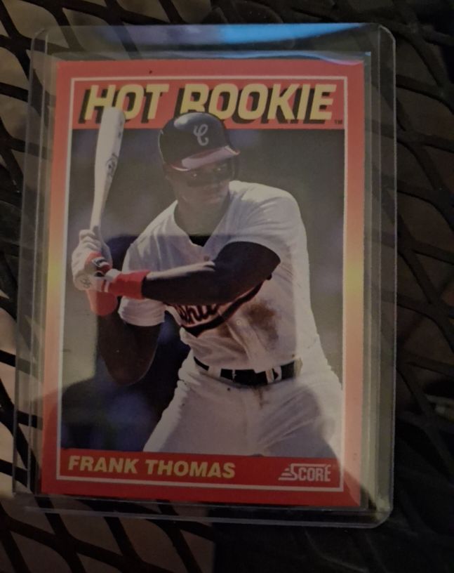 1991 Score Hot Rookies #4 Frank Thomas — front