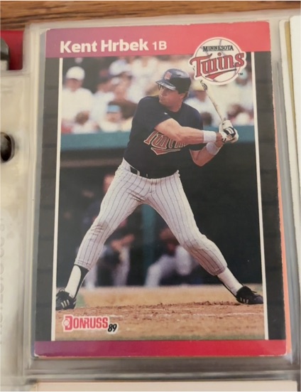 1989 Donruss #199 Kent Hrbek — front