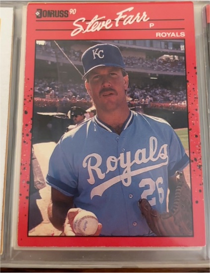 1990 Donruss #356 Steve Farr — front