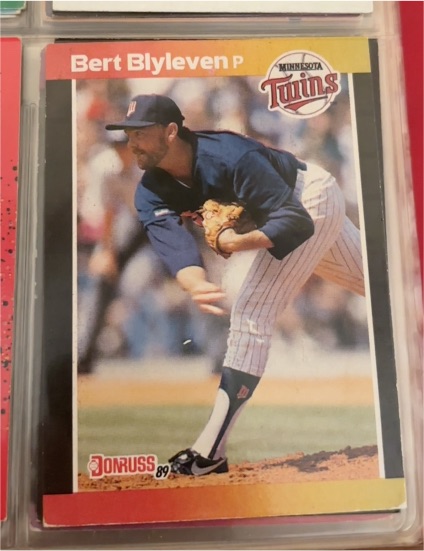 1989 Donruss #119 Bert Blyleven — front