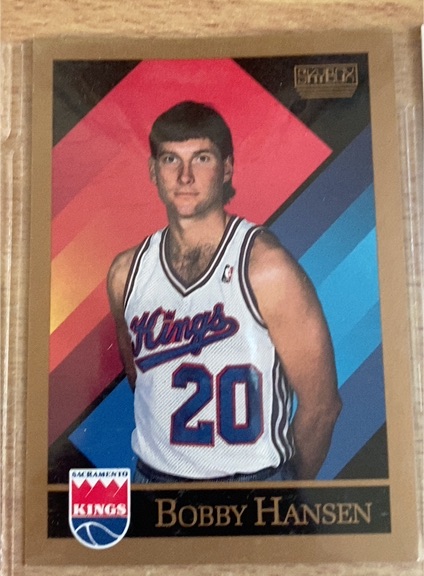 1990-91 SkyBox #409 Bobby Hansen — front