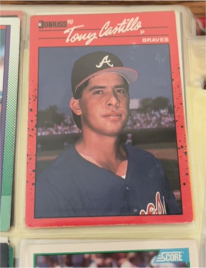 1990 Donruss #592 Tony Castillo — front