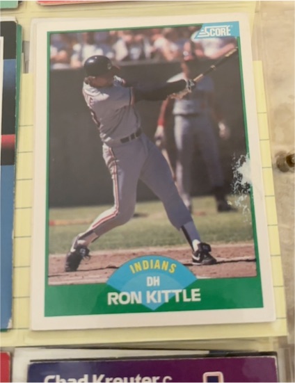 1989 Score #96 Ron Kittle — front