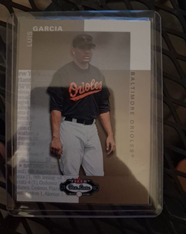 2002 Fleer Box Score #221 Luis Garcia — front