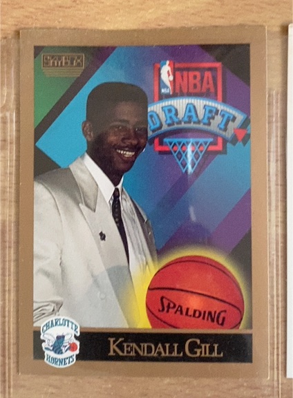 1990-91 SkyBox #356 Kendall Gill — front