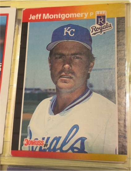 1989 Donruss #440 Jeff Montgomery — front
