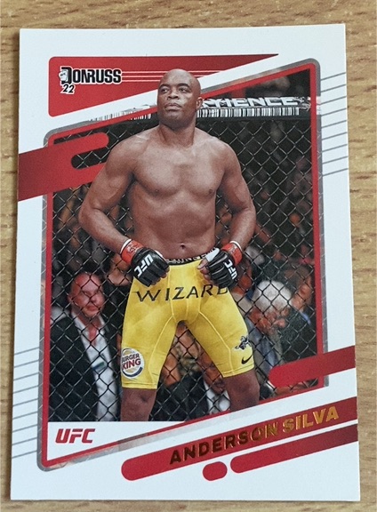 2022 Donruss UFC #71 Anderson Silva — front