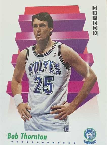 1991-92 SkyBox #175 Bob Thornton — front