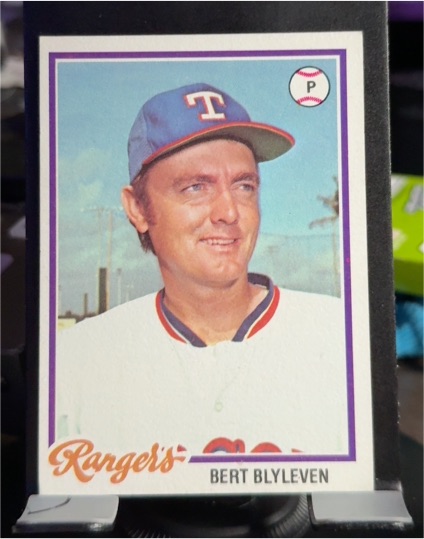 1978 Topps #131 Bert Blyleven — front