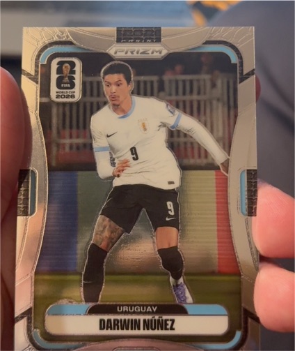 2026 Panini Prizm FIFA World Cup #120 Darwin Núñez — front