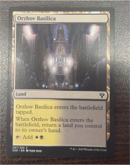 2020 Magic: The Gathering #297 Orzhov Basilica — front