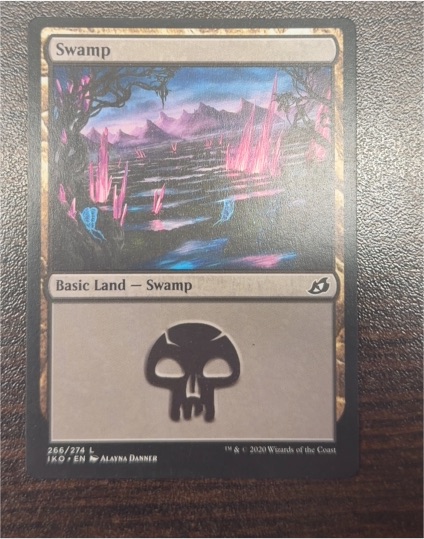 2020 Magic: The Gathering Zendikar Rising #266 Swamp — front