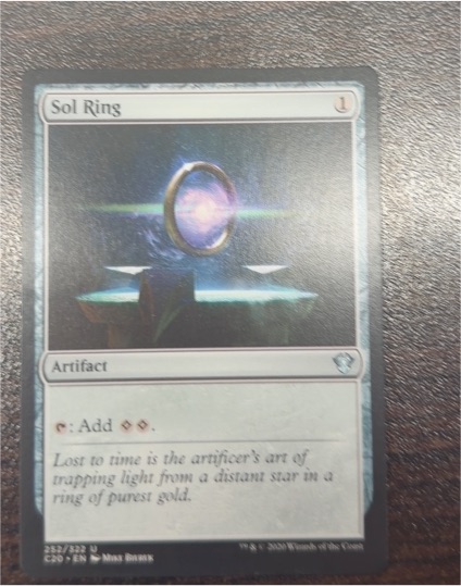 MTG Sol Ring Commander 2020 #221 — front