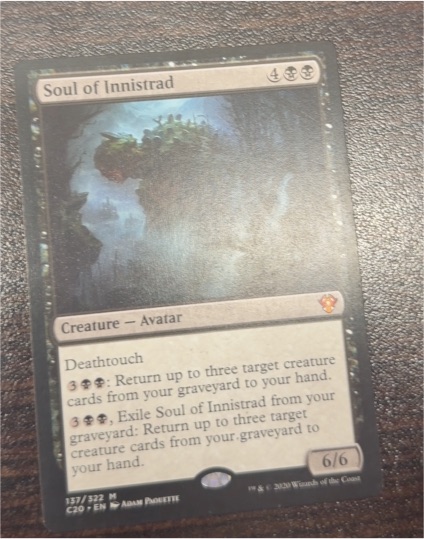 2020 Magic: The Gathering Commander 2020 #137 Soul of Innistrad — front