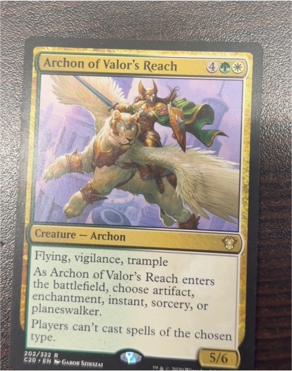 Archon of Valor's Reach #202 — front