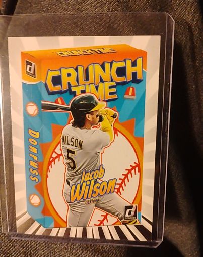 2026 Panini Donruss Baseball Crunch Time #17 Jacob Wilson — front