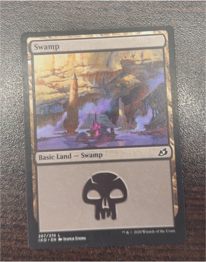 2020 Magic: The Gathering #267 Swamp — front