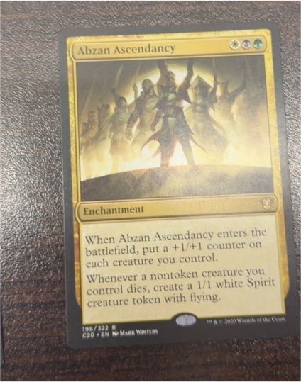 2020 Magic: The Gathering #198 Abzan Ascendancy — front