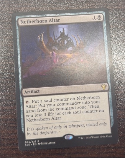 2020 Magic: The Gathering #45 Netherborn Altar — front