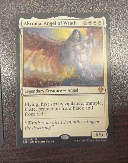 2020 Magic: The Gathering #073 Akroma, Angel of Wrath — front