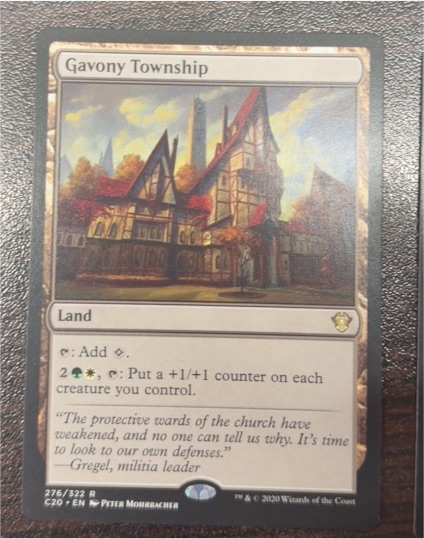 2020 Magic: The Gathering #276 Gavony Township — front