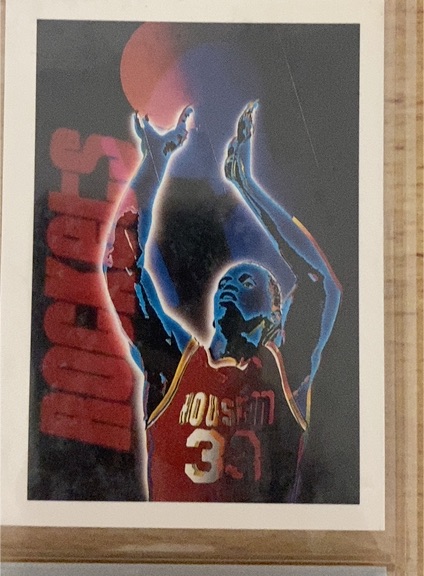 1991-92 NBA Hoops #512 Otis Thorpe Houston Rockets — front