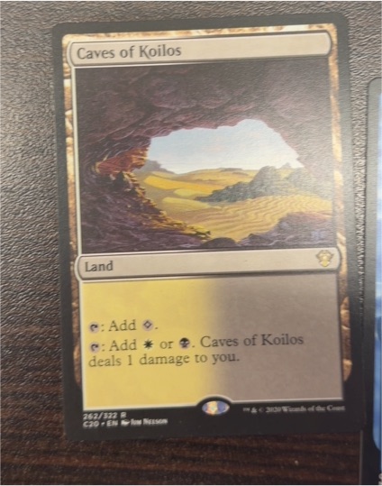 2013 Magic: The Gathering #245 Caves of Koilos — front