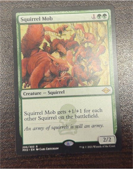 2021 Modern Horizons 2 #286 Squirrel Mob — front