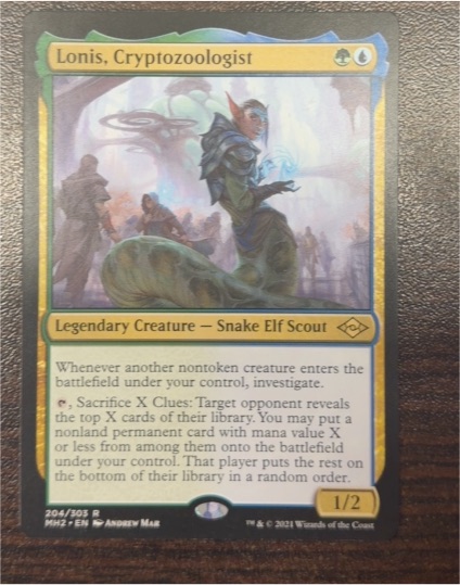 2021 Modern Horizons 2 #204 Lonis, Cryptozoologist — front