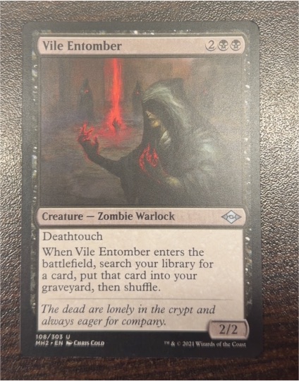 2021 Modern Horizons 2 #108 Vile Entomber — front
